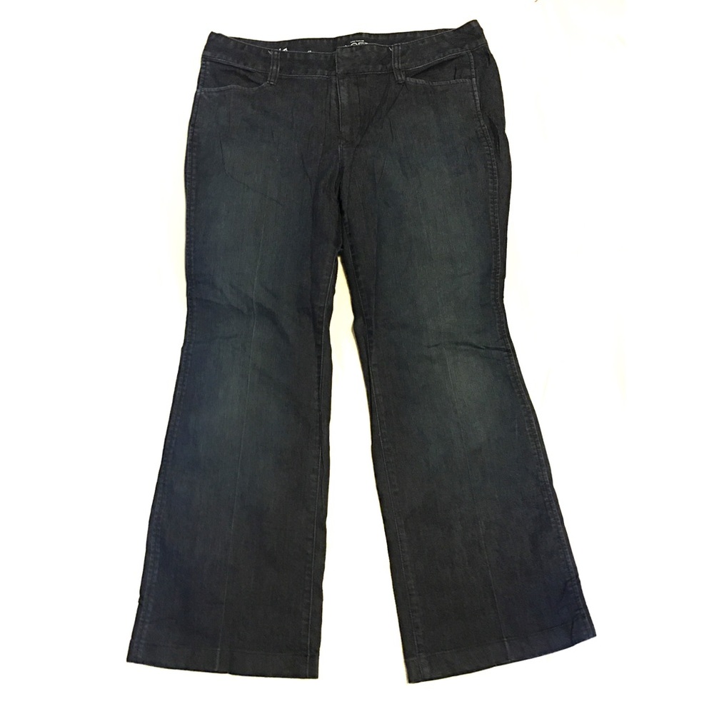 LOFT Ann Taylor Curvy Flare Jeans Size 10